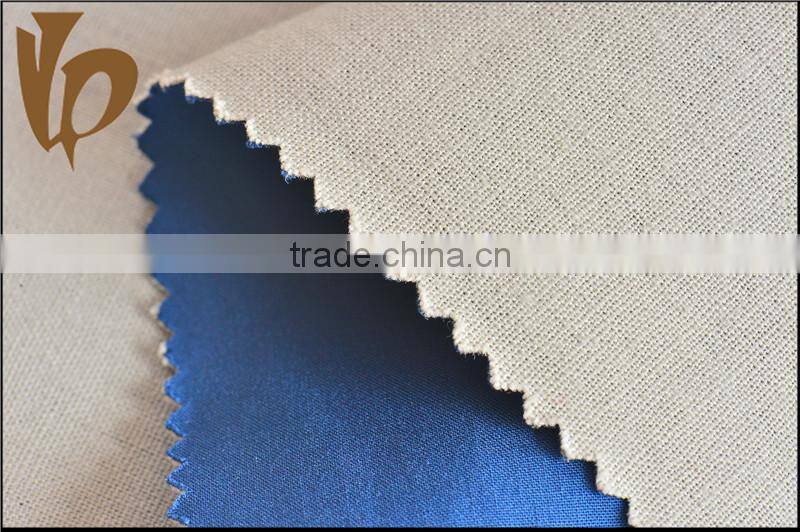 Viscose Linen Cotton Laminated Fabric