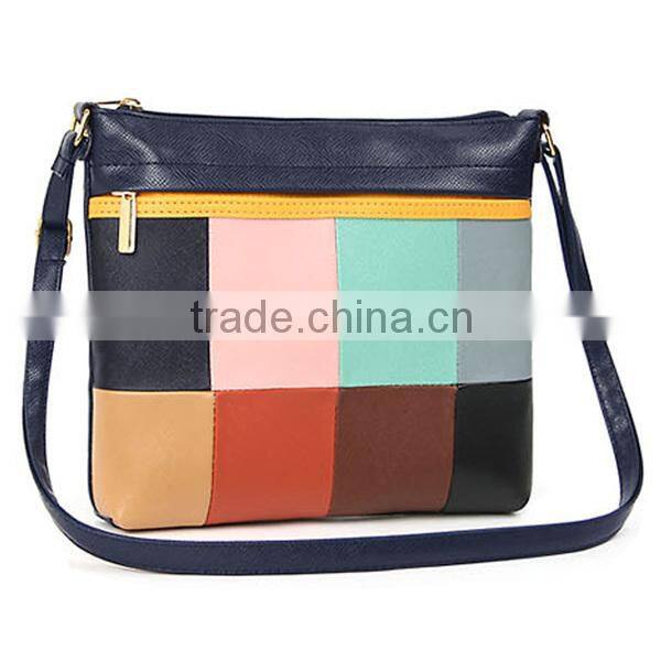 2014 New arrival top quality durable cute mixed clour cheap handbag price