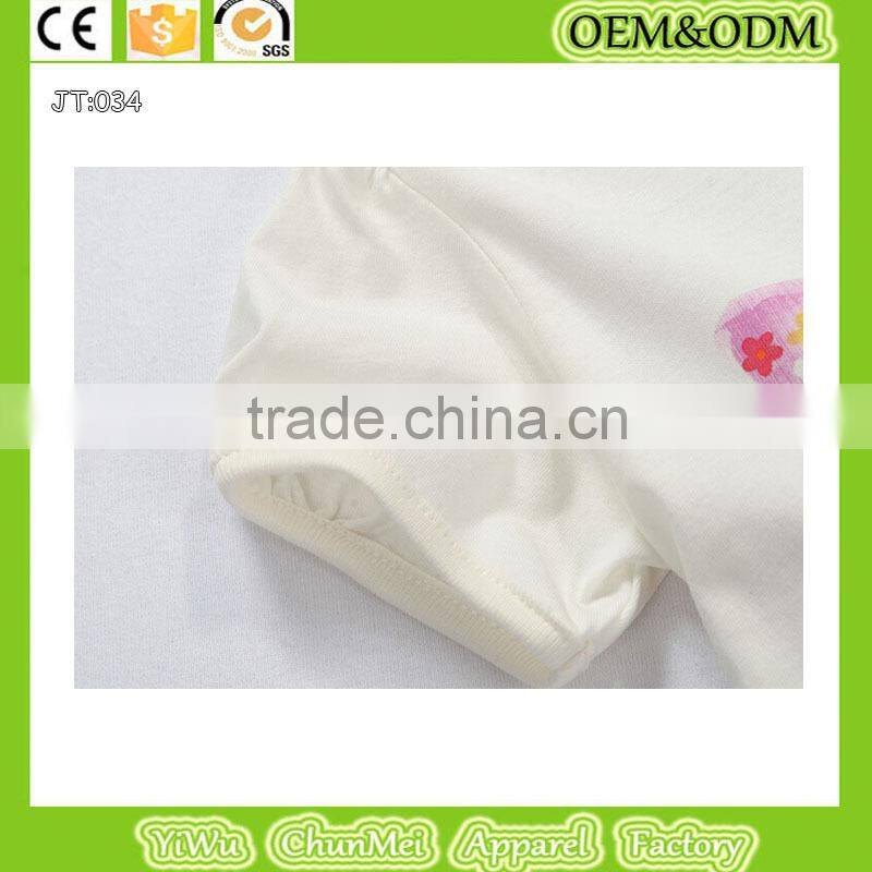 Butterfly Print s shirt kids s shirt children's clothes White t-shirt kids t shirt printing