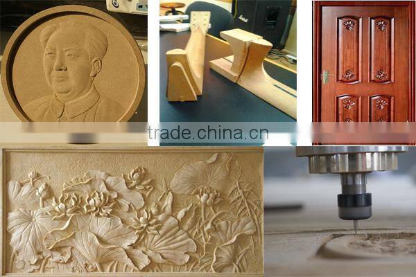 Jinan High Precision CNC Router Machinery ATC Furniture Woodworking with Rotation Spindle