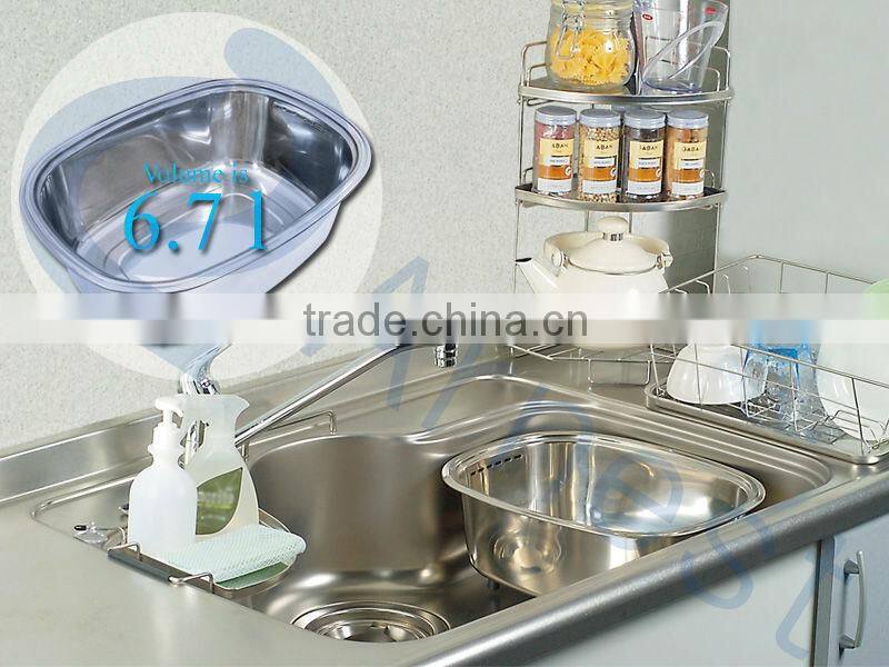 kitchenware convenient tools dishwasher washing stainless japanese bowles tub wine bucket box sink utensils cooler made in Japan