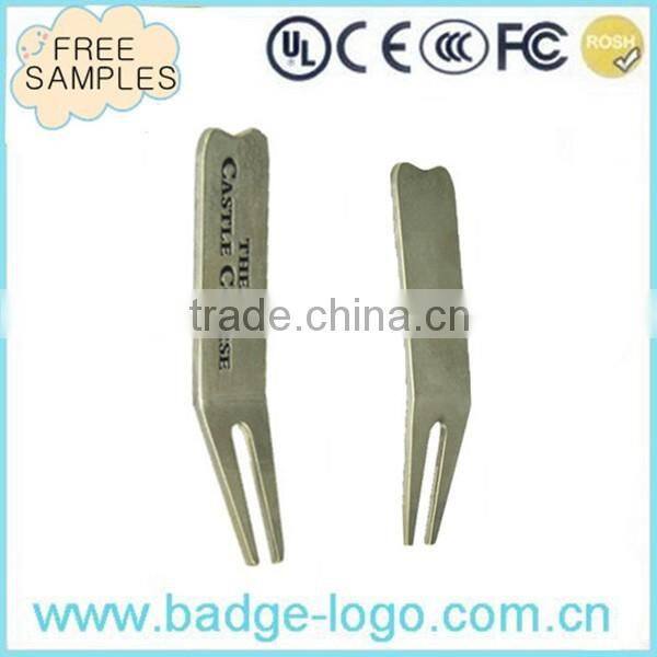 Golden Custom Die Casting Divot Tool Ball Marker