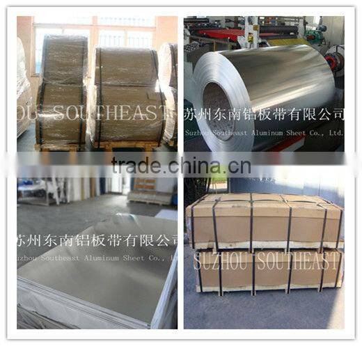 1000 series grade good surface aluminium sheet/slab manufacturer