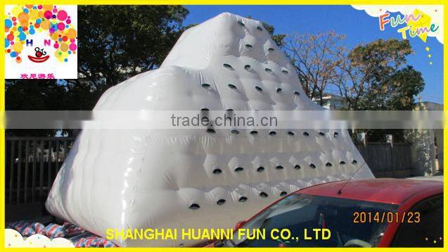Inflatable popular Water park iceberg for carnivals