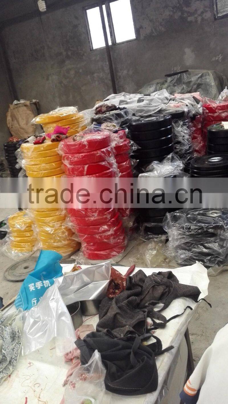 Bumper plates crossfit training,rubber bumper plate