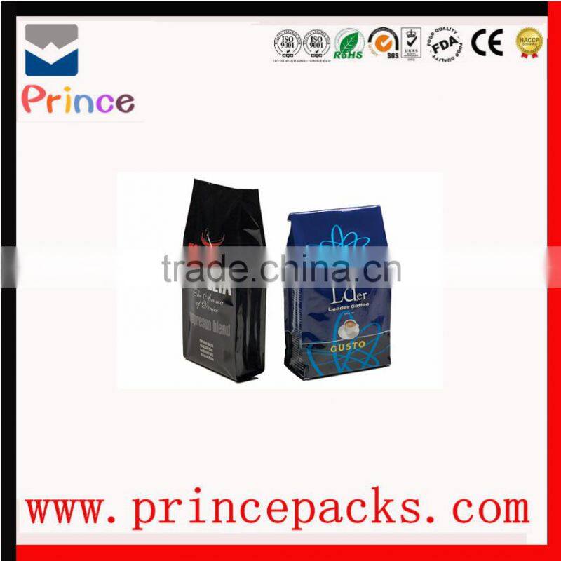 BOPP/AL/PE Laminated Plastic Side Gusset Packaging Pouches