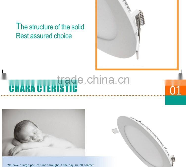 High Quality CE&RoHS 18W round led panel light