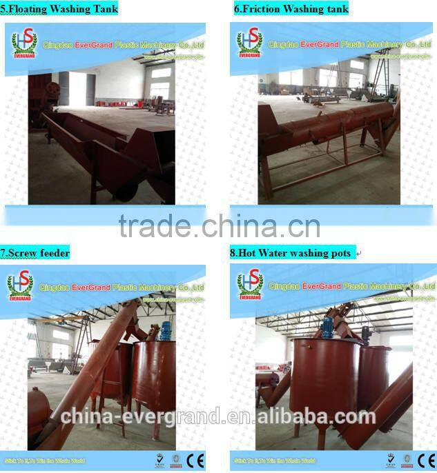 pet bottle crushing plant