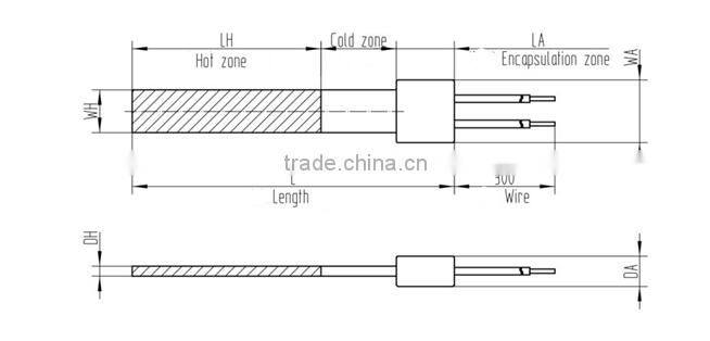 Topright brand high Thermal efficiency Silicon Nitride Glow Igniter