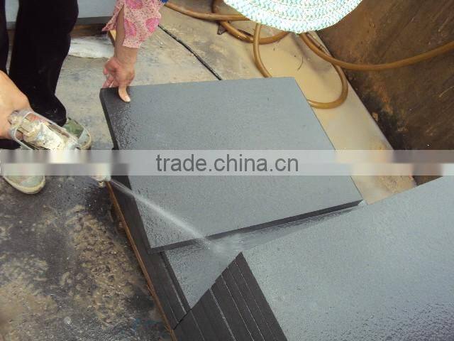Outside floor and wall decoration natural black sandstone