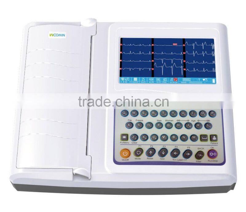 China 12 Channel ECG Monitor ECG machine price E8121