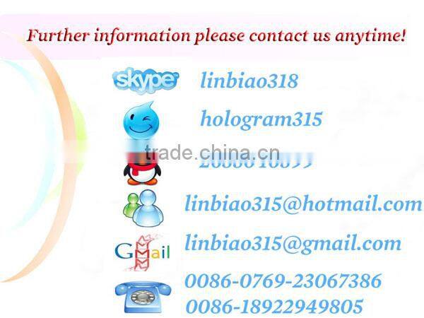 Design Warranty VOID hologram sticker label with quality--assured in DongGuan