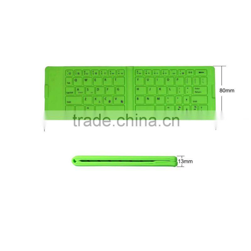 New Products Fashion Foldable Portable Wireless Bluetooth Keyboard For Sony Samsung iPhone/iPad/Tablet