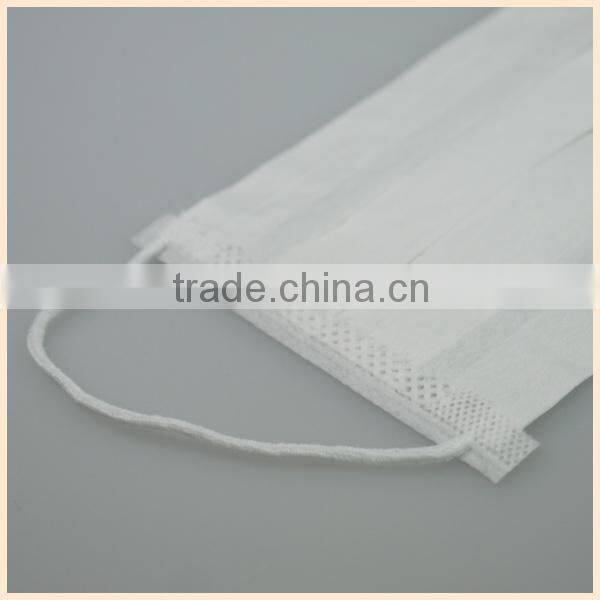 medical paper face mask 2ply