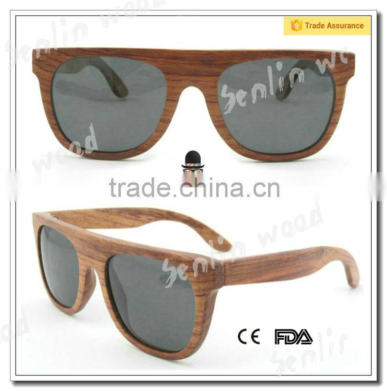 2015 hottest sale Wooden Sunglasses Designer 100% Wooden Sunglasses Wholesale & UV 400