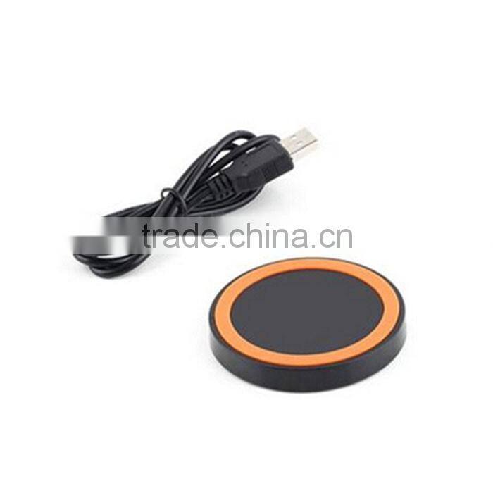 Universal ce rohs fcc portable qi wireless power bank charger pad for mobile phone