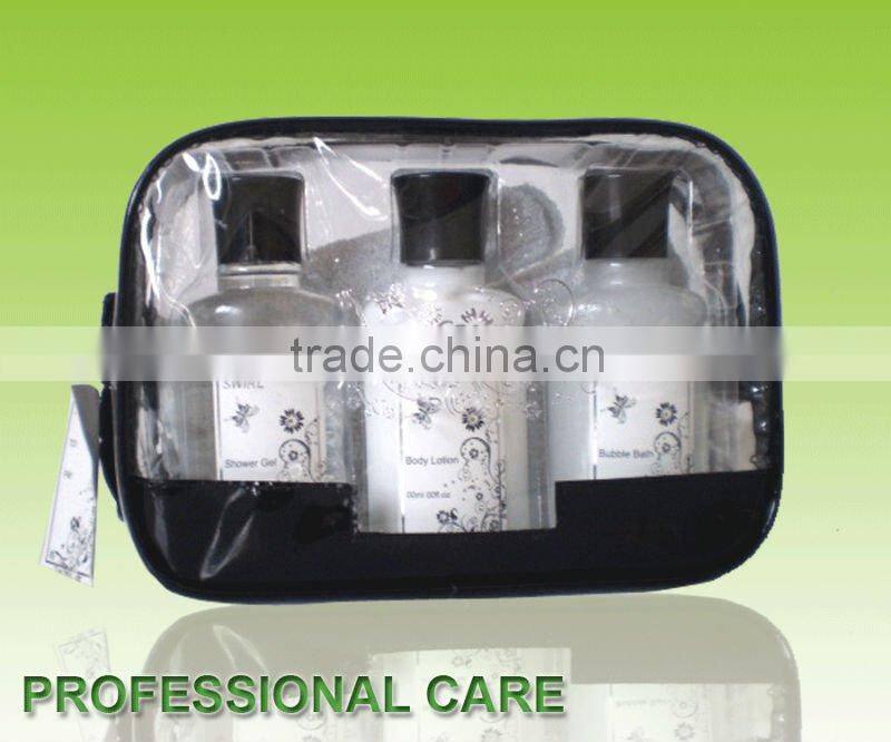 cosmetic bag set for skin care/bath gift/cosmetic bag