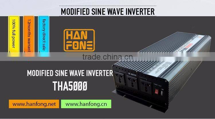 12v/24v dc/ac power inverter 5000w 230v 5kw