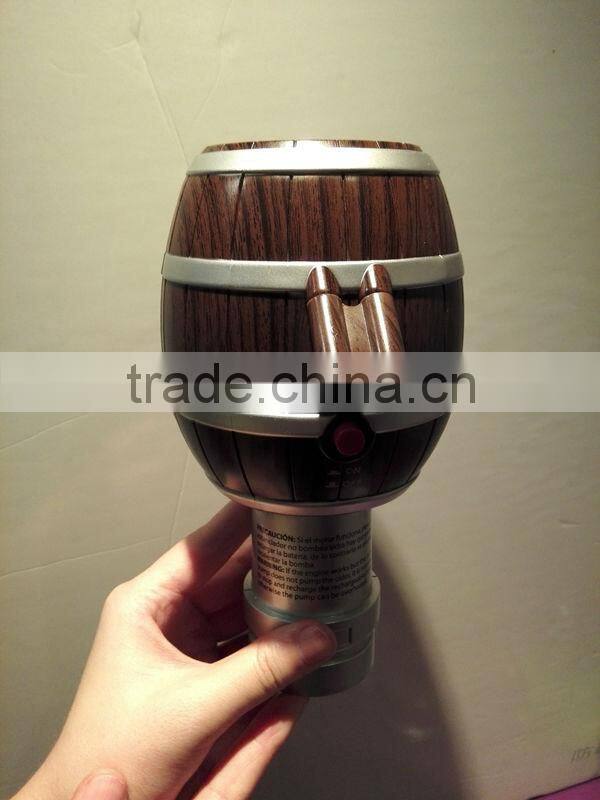 Wooden Barrel Design Wine Decanter Wine Dispenser Beer Dispenser