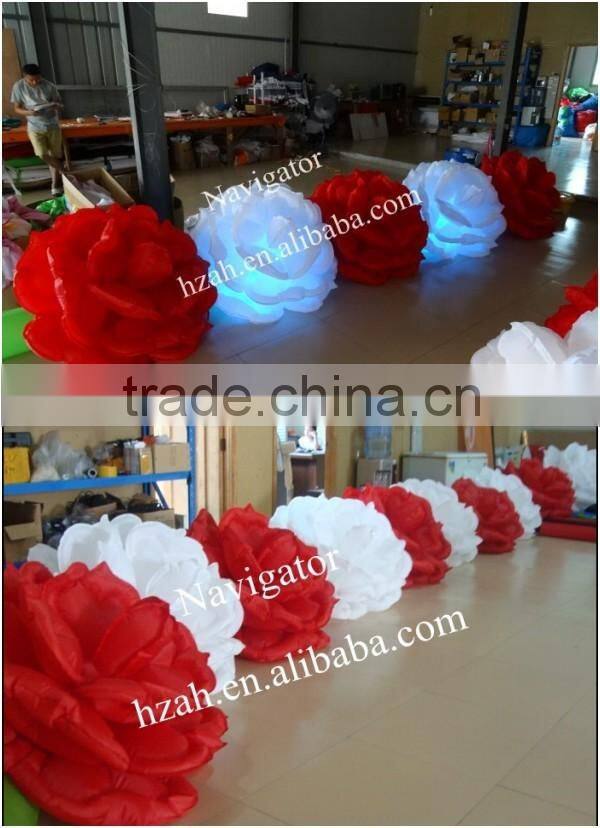 Romantic Weddings Inflatable Flower with Lighted