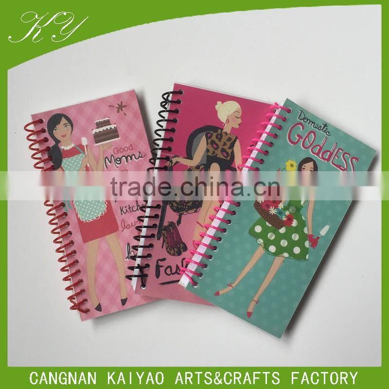 wholesale stationery notebook a5 eco recycled fsc paper spiral notepads with pen