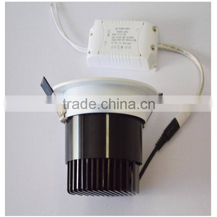 IP65 cob black downlight 30w in ceiling lights