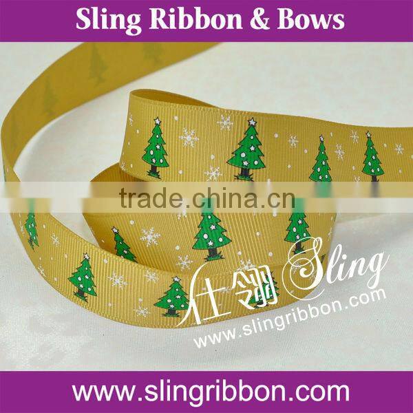 Cheap Christmas Celebrate It Ribbon Printed Grosgrain Ribbon