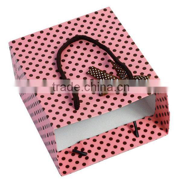 Custom Design Printed Shopping Kraft Paper Bag with your own logo