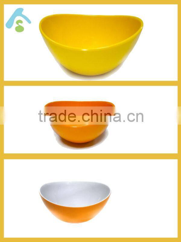 Melamine round Salad Bowls set popular in Europe & the USA for home