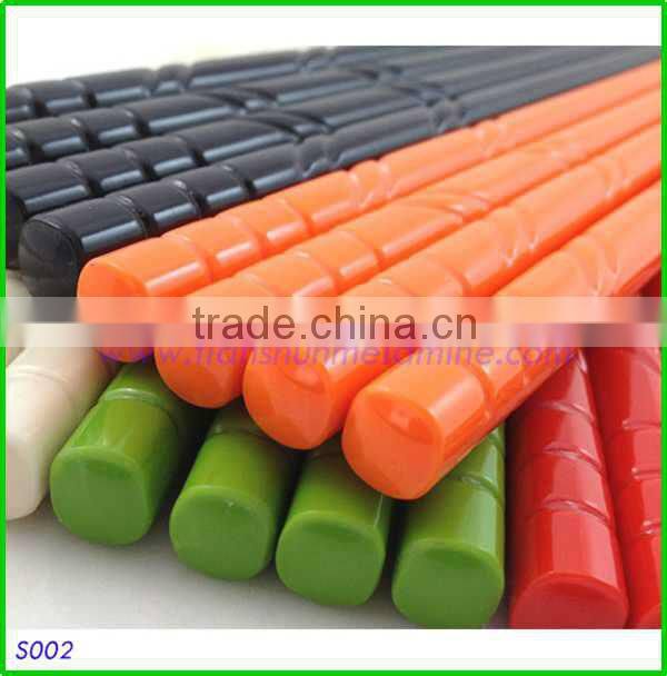 factory wholesale solid color melamine chopsticks