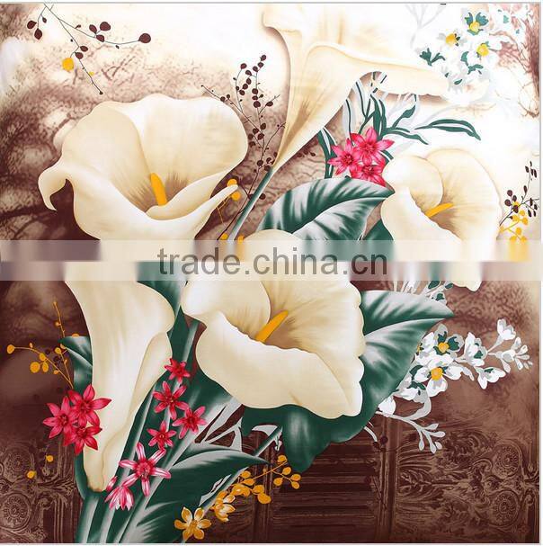 Painting 3d bedding set bed sheet Cotton bed linen sets