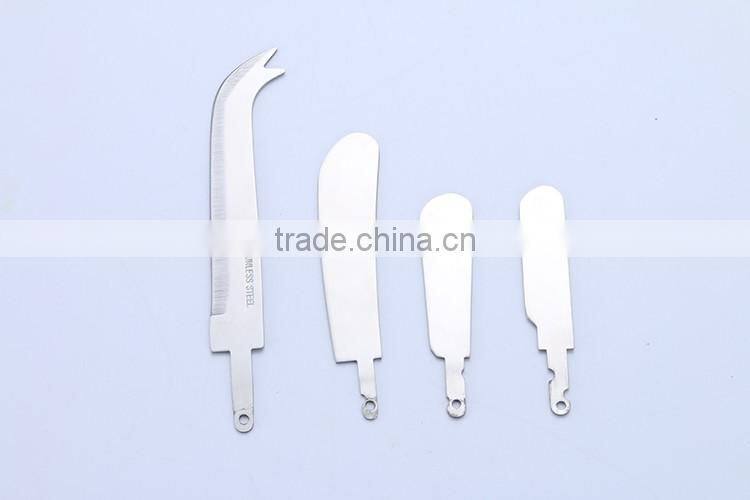 Colorful titanium coated kitchen knife set