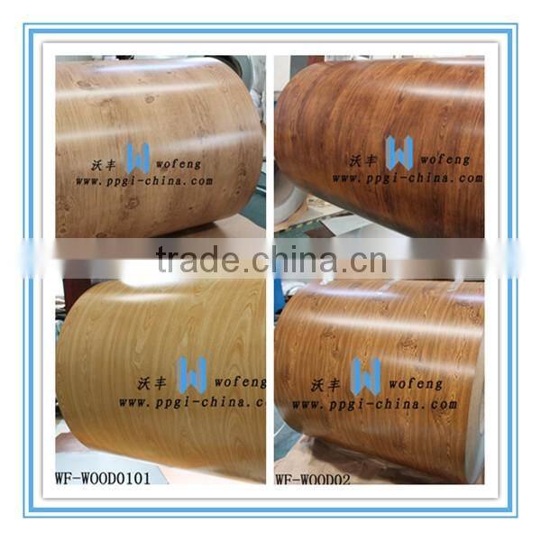 Prepainted galvanized steel / brick pattern prepainted PPGI steel sheet