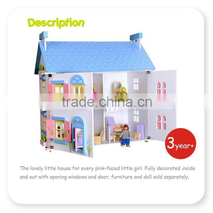 Lovely Wooden Doll Cottage wooden bird house