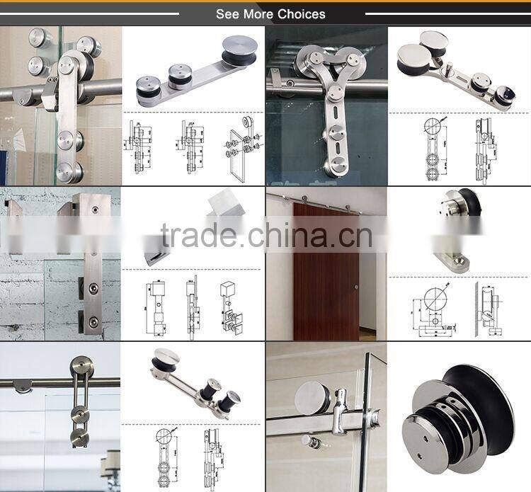 2056 Best Selling Kits Silding Barn Or Shower Door Rollers Hardware Kits