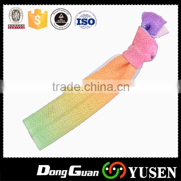 Printed Logo Decorative Elastic Ladies Hair Bands