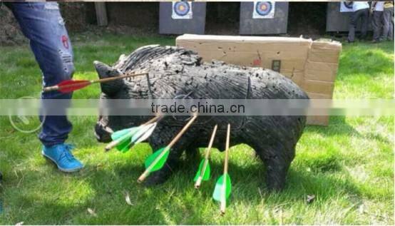 Outdoor sports archery hunting wild boar target
