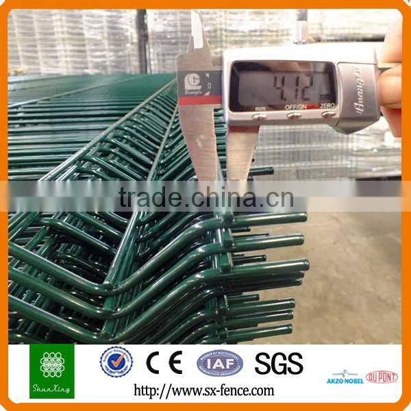 Electric Pvc coated bending wire fence for sale