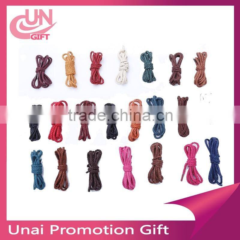 Custom colorful polyester ribbon shoelaces