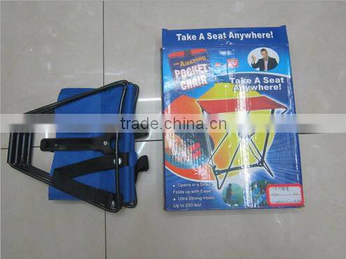 the folding pocket chair the amazing pocket chair