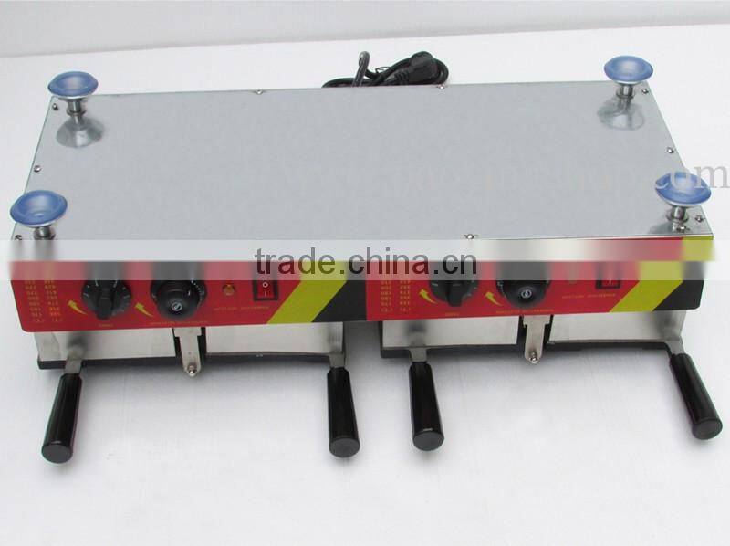 Commercial Use Non-stick 110v 220v Electric Dual 1pc Ice Cream Taiyaki Fish Waffle Baker