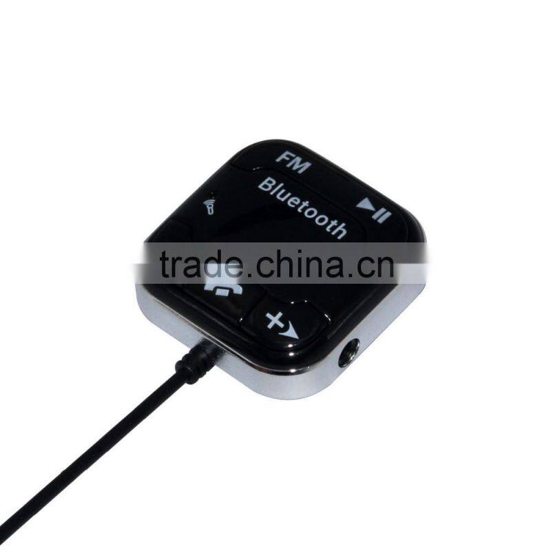 TS-PT760 bluetooth handsfree car kit TF/MP3 music player with built-in mic