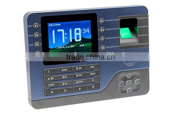 Popular 3.2 inch TFT network TCP/IP biometric fingerprint time attendance system