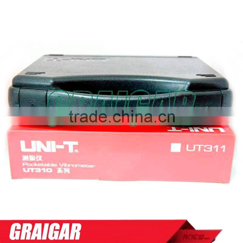 UNI-T UT311 Portable LCD Vibration Analyzer Tester Meter NDT Vibrograph Vibrometer with Acceleration Sensor in One