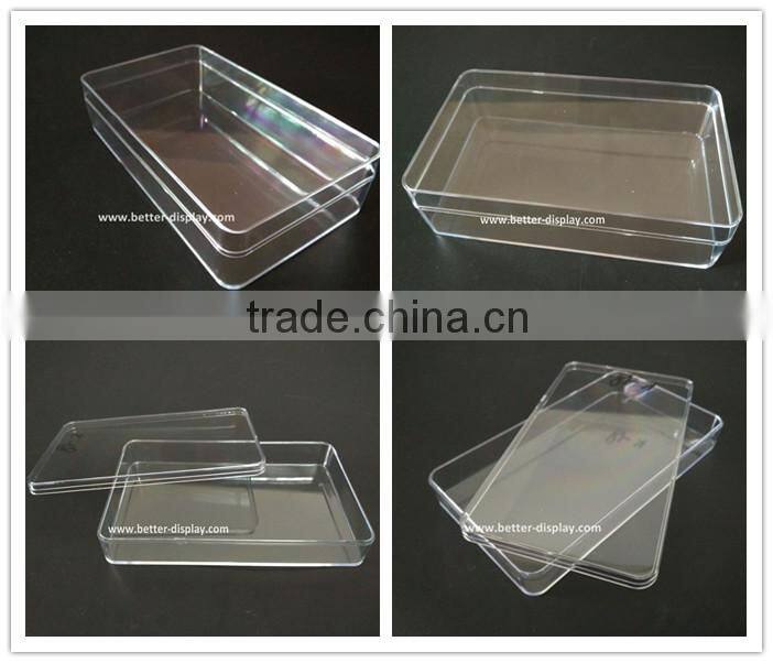 wholesale transparent plexiglass box with lid