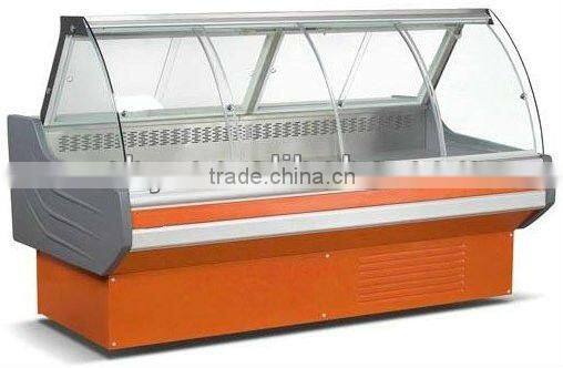 supermarket dish showcase