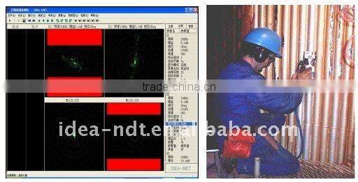 Multi-frequency remote field eddy current detector/RFT