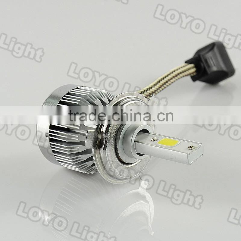 high power wholesale 30w 3000lm led headlight COB led headlight for cars