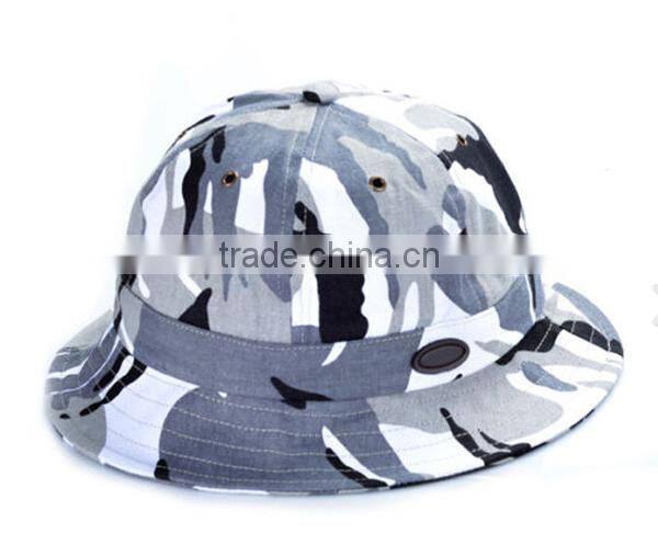 New Camouflage Print Camo Fishing Outdoor Bucket Hat Hunting Sun Cap