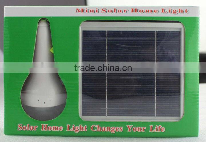 2013 mini new solar fishing light with remote controller and mobile charger